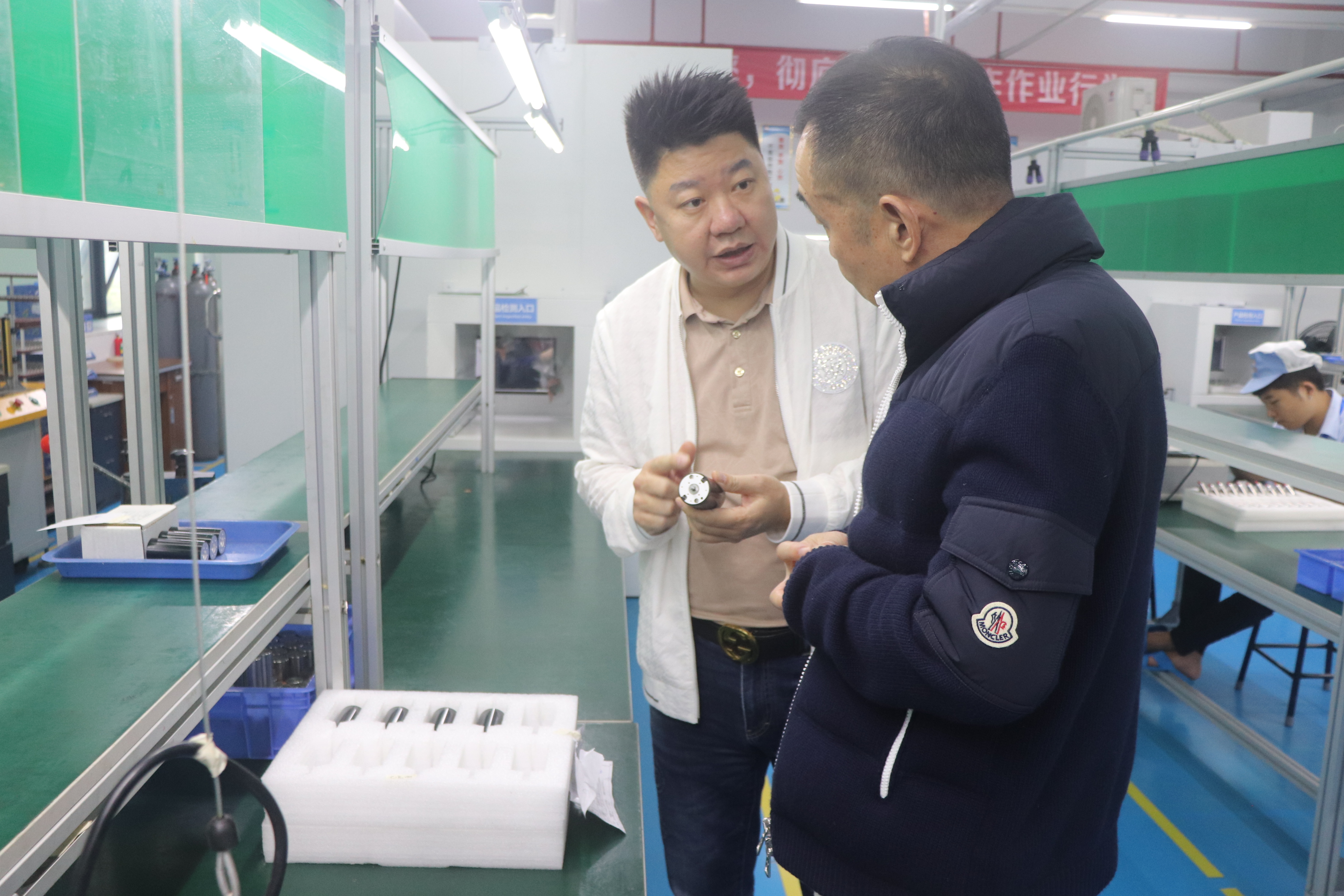 2024年11月20日熱誠歡迎邵陽客戶蒞臨我司參觀指導工作！